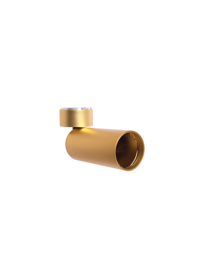 Jana Light Champagne Gold Empty Rotating Aluminum Cylinder, 5×15 cm – C5065 - Image 4